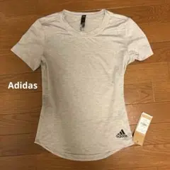 adidas AEROREADY Tシャツ M グレー フィットネスウェア