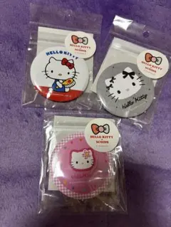 3COINS ハローキティ コラボ 缶ミラー　コンパクトミラー3個のサムネイル