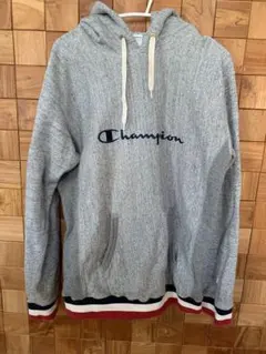 Champion リバースウィーブ パーカー Lサイズ グレー