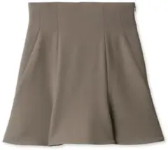 SNIDEL ヘムフレアスカショーパン moca