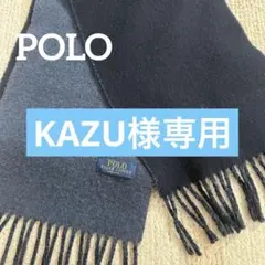 POLO ラルフローレン　ネイビー　マフラー