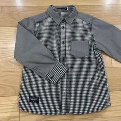 BeBe チェック柄 長袖シャツ 120 男の子