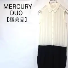 【極美品】MERCURYDUO　ノースリーブ　ドッキングオールインワン