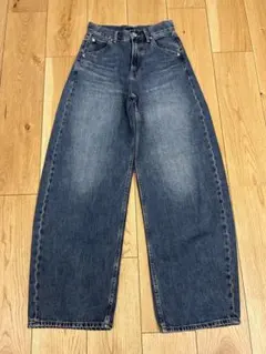 バギーカーブジーンズ 22インチ　ユニクロ