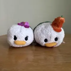 ディズニー ドナルド デイジー ツムツム ぬいぐるみ ハロウィン 2体セット