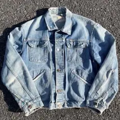 60-70s Wrangler 124MJ Denim Jacket 白タグ後期