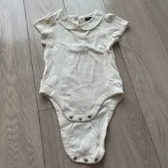 babyGap ベビー ロンパース 12-18ヶ月 アイボリー 襟付き