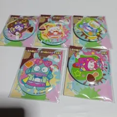サンリオキャラクター 缶バッジ ミラー5個セット