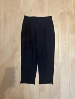 COMME des GARCONS ビッグウールスラックス ネイビー 希少L