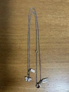 【COACH】コーチ シルバー925 バタフライ ネックレス 46cm 刻印有