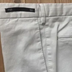 期間限定。 PT01 SUPER SLIM FIT ホワイトスラックス
