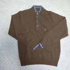 POLO ブラウンニットセーター 1月3日迄発売