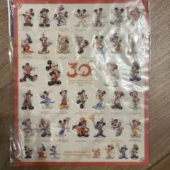 東京ディズニーリゾート 30周年記念シール