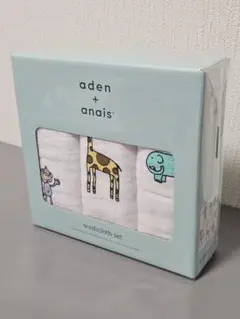 【箱なし】aden+anais ウォッシュクロス 3枚セット