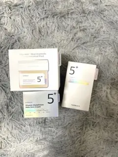 ナンバーズイン 白玉グルタチオン　美容液・パッド・クリーム