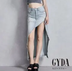 GYDA アイスブルー デニムスカート Sサイズのサムネイル