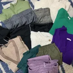 最終大幅値引き　レディース冬服まとめ売り15点