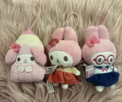 サンリオ マイメロ シークレットマスコット スクールコレクション 3つ