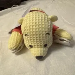 新品 くまのプーさん 肩乗せぬいぐるみ クリップ