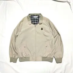 【CHAPS RALPH LAUREN】90sロゴ刺繍G-9型ブルゾン　ベージュ