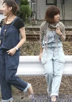 westwood outfitters 3way デニム サロペットLのサムネイル