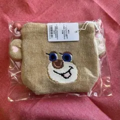 フェイラー　ドアップテディガール　耳付き巾着