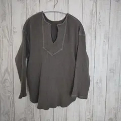 最終値下げFREAK❜S STORE グレーカットソー