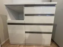 【直接引取】ニトリ リガーレ キッチンボード　幅100cm 2023年購入のサムネイル