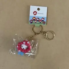 ミャクミャクなりきり立体マスコットキーホルダー　パステル　ポチャッコ