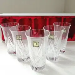 HOYA クリスタル　タンブラー グラス　セット 5客 保谷クリスタル
ホーヤ