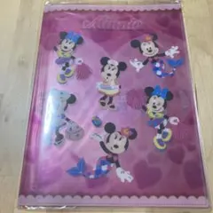 A4 クリアファイル　ディズニーストア