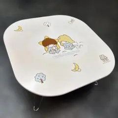 산리오 리틀 트윈 스타 키키와 라라 접이식 테이블 샤브다이 희귀