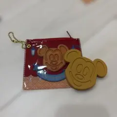 ミッキーマウス ミラー付きキーホルダー
