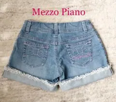 Mezzo Piano （S）デニムショートパンツ 140cm