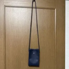 キタムラ　スマホショルダーバッグ　濃紺