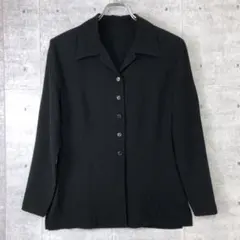 22 OCTOBRE 90's モード 古着 オープンカラー長袖シャツジャケットのサムネイル
