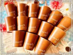 RIEKO⭐︎様ご確認　名入れ木目調コップ×14 オリジナルデザイン