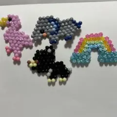 アクアビーズ☆動物たち作品