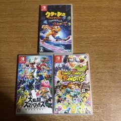 Nintendo Switch スマブラ＆バンディッツ＆クラッシュ4セット