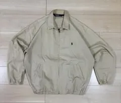 Polo by Ralph Lauren ベージュ ジップアップジャケット