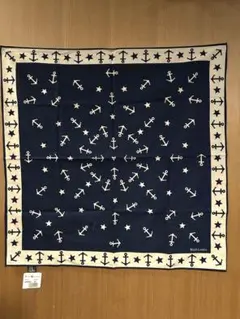 Ralph Lauren アンカー　スター柄バンダナ　スカーフ コットン