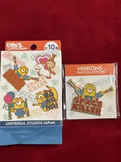 【新品未使用】USJ ミニオン ピンズコレクション ミニオン