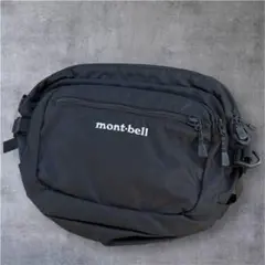 廃盤 美品 モンベル 1123911 ランバーパック M ブラック