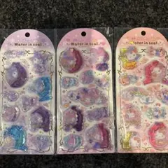 サンリオ　ウォーターインシール　キティ　マイメロ　クロミ