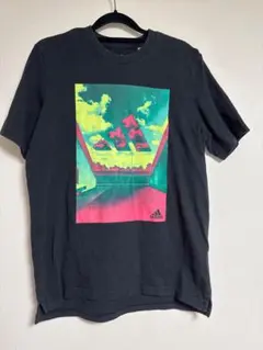 【人気デザイン】adidas アディダス グラフィック Tシャツ ブラック L