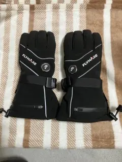 電熱手袋 電熱グローブ ヒーターグローブ テリー手袋 スキー手袋 暖かい