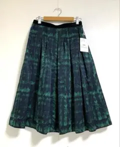 ［新品］LUCA/LADY LUCK LUCA スカート グリーン ネイビー36のサムネイル