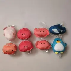 海の生き物 ぬいぐるみ マスコット まとめ売り