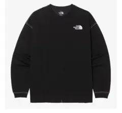 ノースフェイス韓国モデル　エッセンシャルラウンドロングT Lサイズ