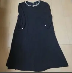 ジュンヤワタナベ　コムデギャルソン　パール装飾ワンピース